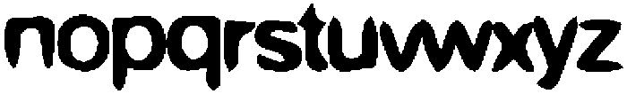 DRIPBOP Regular otf (400) Font LOWERCASE