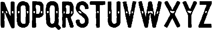 Draconian Gradient otf (400) Font LOWERCASE