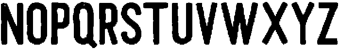 Draconian Rough otf (400) Font LOWERCASE
