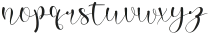 Drades Script Regular ttf (400) Font LOWERCASE