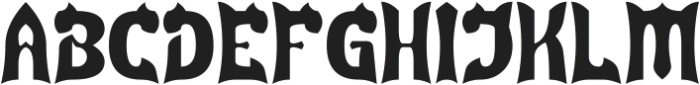 Dragon Fire-Light otf (300) Font UPPERCASE