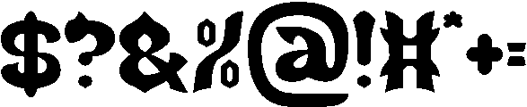 Dragon Fire otf (400) Font OTHER CHARS