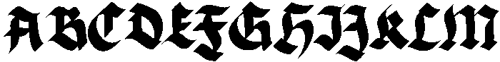 Dragon Regular otf (400) Font UPPERCASE