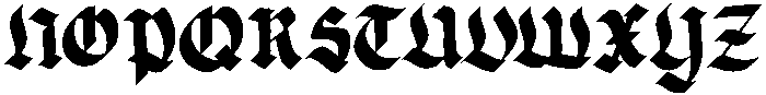 Dragon Regular otf (400) Font UPPERCASE