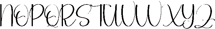 Dragonfly Regular otf (400) Font UPPERCASE