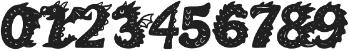 Drakonia Kids Regular otf (400) Font OTHER CHARS