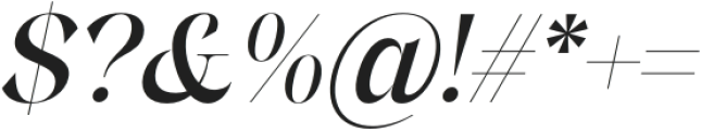 Drakune-Italic otf (400) Font OTHER CHARS