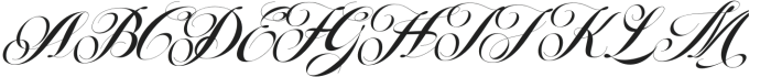 Dramatic Painting Regular Italic otf (400) Font UPPERCASE