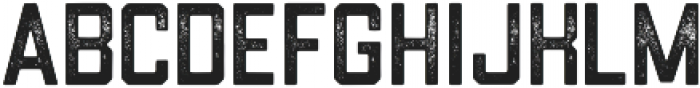 Draught Sans Serif - Textured otf (400) Font LOWERCASE