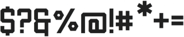 Draught Sans serif otf (400) Font OTHER CHARS
