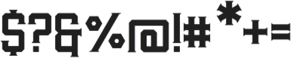 Draught Serif otf (400) Font OTHER CHARS