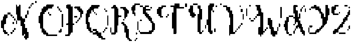 Dravella Regular otf (400) Font UPPERCASE