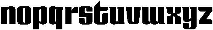 Dravox Black otf (900) Font LOWERCASE