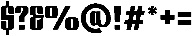 Dravox Extrabold otf (700) Font OTHER CHARS