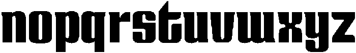 Dravox Extrabold otf (700) Font LOWERCASE