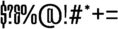 Dravox Thin otf (100) Font OTHER CHARS
