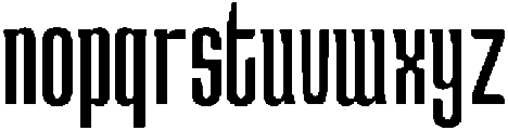 Dravox Thin otf (100) Font LOWERCASE