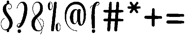 Drawing Regular otf (400) Font OTHER CHARS