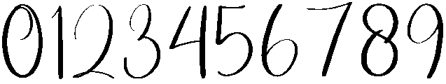 Drawing Regular otf (400) Font OTHER CHARS