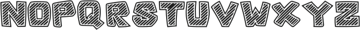 Drawing Regular ttf (400) Font LOWERCASE