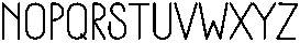 Drawing Sketch Regular otf (400) Font LOWERCASE