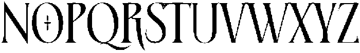 Dreadglyph otf (400) Font LOWERCASE