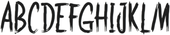 Dreadnight otf (400) Font UPPERCASE