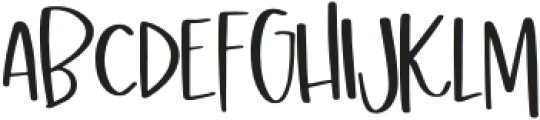 Dream Believer Regular otf (400) Font UPPERCASE