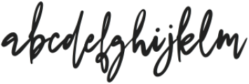 Dream Dolphin Regular otf (400) Font LOWERCASE