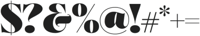 Dream Fantasy Black Display otf (900) Font OTHER CHARS