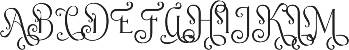 Dream Fantasy Lite Light otf (300) Font UPPERCASE