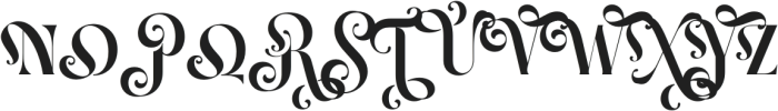 Dream Fantasy Lite Medium Display otf (500) Font UPPERCASE