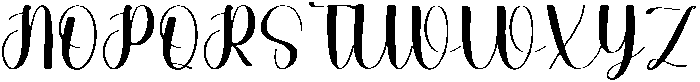 Dream Flourish Regular otf (400) Font UPPERCASE