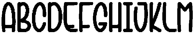 Dream Home Regular otf (400) Font UPPERCASE