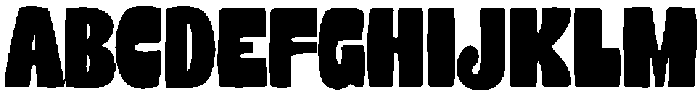 Dream Kudos Regular otf (400) Font UPPERCASE