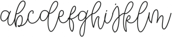 Dream Miracless Thin otf (100) Font LOWERCASE