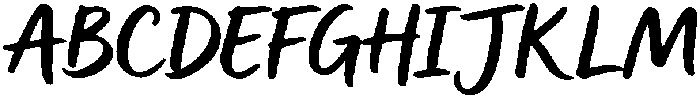 Dream Parchment Regular otf (400) Font UPPERCASE