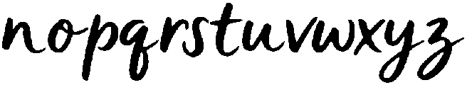 Dream Parchment Regular otf (400) Font LOWERCASE