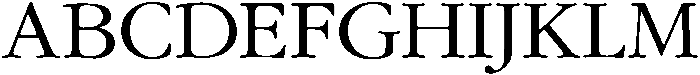 Dream Regular otf (400) Font UPPERCASE