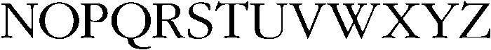 Dream Regular otf (400) Font UPPERCASE