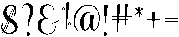 Dream Regular otf (400) Font OTHER CHARS