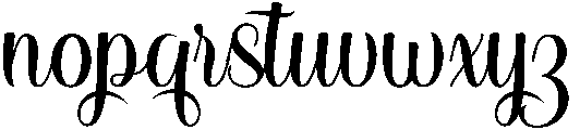 Dream Regular otf (400) Font LOWERCASE