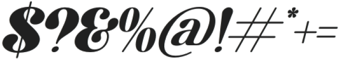 Dream Silvers Italic otf (400) Font OTHER CHARS