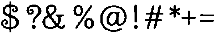 Dream Spiral Regular otf (400) Font OTHER CHARS