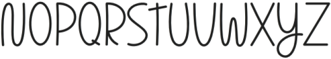 Dream Story Regular otf (400) Font LOWERCASE