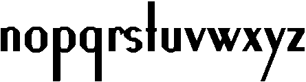 Dream regular otf (400) Font LOWERCASE