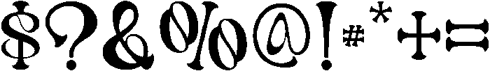 Dream theatrion otf (400) Font OTHER CHARS
