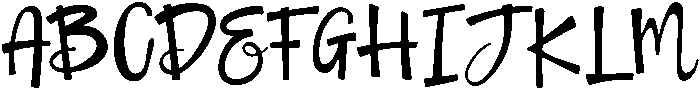Dreamer otf (400) Font UPPERCASE