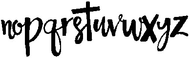 Dreamer otf (400) Font LOWERCASE