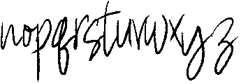 Dreamer otf (400) Font LOWERCASE